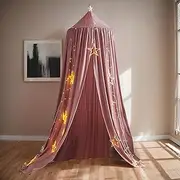 Bed Tent - Princess Netting Cover, Ceiling Tent Curtains | Children's Room Decoration Net, Decorative Dome Girls Bed Canopy, Bed Canopy for Girls Net Princess Canopy Bedroom Decor,