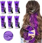 Purple Temporary Hair Dye