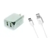 Wall AC Home Charger+5ft USB for Amazon Kindle Fire HD 10 (9th Generation 2019)
