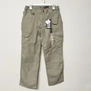 NWT 5.11 Tactical Womens Taclite Pro Pant Khaki Sizs 10 Regular Relaxed Fit