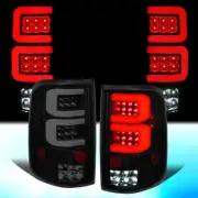 FOR 2004-2008 FORD F150/LOBO PAIR TINTED HOUSING DUAL 3D LED BAR TAIL LIGHT/LAMP (for: Ford)
