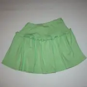 Gymboree Island Lilly Girl's Green Ruffle Skort Pull-on Skirt in size 5 NWT