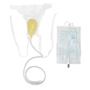 1000ML Urine Collector Wearable Leakage Proof Portable High Elastic Belt Silicone Urine Drainage Bag for Women