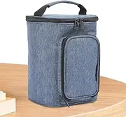 Travel Case for Water Flosser, Water Oral Flossers Carrying Bag with 5 Elastic Band for Tips, High Capacity Carrying Bag for Prevent Water Flosser, Cosmetics, Tips from Scratches