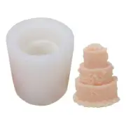 Pastry Tool Three-Layer-Cake Shape Fondant Cake Mold Baking Utensils Cookie Gift