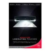 GBC A4 Signature Laminating Pouches Firm Glossy Finish 125 Micron Pack of 100