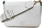 [Tory Burch] Women's Pebbled Leather Thea Flap Crossbody Shoulder Bag