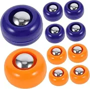 NAMOARLY Complete Shuffleboard Kit 20 Pcs Shuffleboard Curling Stones Sliding Beads Accessories