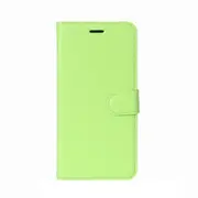 For LG X Venture Litchi Texture Horizontal Flip Leather Case with Holder & Card Slots & Wallet (Green)