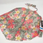 Coco Reef Tankini Top Womens 36DD Monaco Aura Mesh Ruffle Cropped Underwire