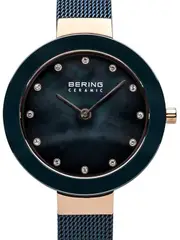 Bering 11429-367 Blue Stainless Steel Womens Watch
