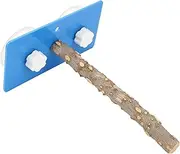 Birds Shower Perches, Wall-Mounted Wooden Standing Rack with Plastic Suction Cup for Pet Bird Macaw Cockatoo African Greys Budgies Parakeet Taking Shower Perching Toy (Pepperwood)