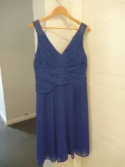 Women's dress, Diana Ferrari, formal, cocktail, bridesmaid, size 16, blue