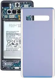 HYC Back Cover for Galaxy S10 5G SM-G977B / SM-G977U / SM-G977N Battery Back Cover (Silver) Accessories