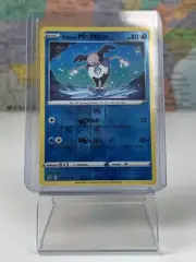 SHIPS SAME DAY Pokemon Card NM Galarian Mr. Mime 037/192 Reverse Holo Water Type