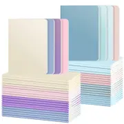 Ddaowanx 48 Pack Colorful Notebooks, Journals in Bulk, Lined Paper Sketchbooks,
