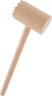 Alasum 4Pcs Mini Wooden Hammer Lightweight Mallets for Safe Smooth Edges for Activities Hand Training Party Favors