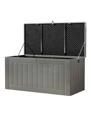 [Gardeon] Outdoor Storage Box Container 830L in Black