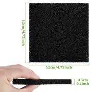 12Pcs Charcoal Filters for Kitchen Compost Bin 12cm Square Activated KofZZ