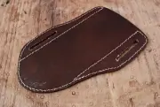 7" Engraved Leather Sheath For Fixed Blade Knife