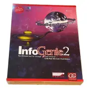 VTG Mac Plus Software NOS Sealed InfoGenie 2 OS 7.0 7.6 Power Mac Native Savvy