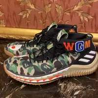 在飛比找蝦皮購物優惠-愛迪達 Adidas DAME 4 X BAPE AP997