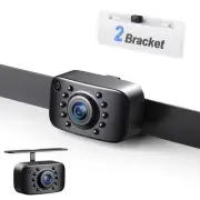 ERT01 HD Backup Camera Rear View License Plate Reverse Camera Universal for P...
