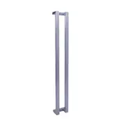 100 cm BRUSHED Offset Entrance Door Handles - Milton Series