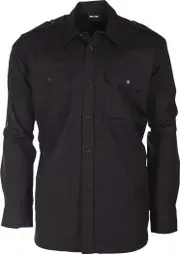 Mil-Tec Ripstop Field, shirt , color: Black , size: M