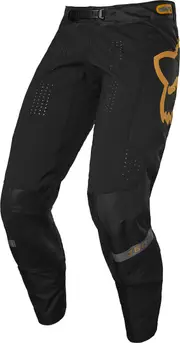 Fox 360 Merz Motocross Pants, black-orange, Size 28 for Men Black Orange