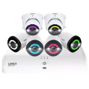 4K+ UHD 12MP Wired Security Camera System with 6 Cameras & 2TB HDD