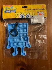 Spongebob Squarepants Popper Fidget Toy Keychain BRAND NEW