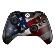 Skins Decal Wrap for Xbox One / One S Controller American Flag distressed wave