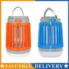 Solar Bug Zapper Bugs Mosquito Killer UV LED Light Electronic Mosquito Zapper AU