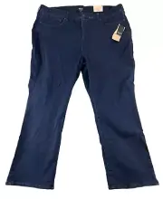 NYDJ Curve 360 Shaper Marilyn Straight Jeans- Melville Women’s Plus Size 28 NWT
