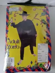ABULT ZORRO COSTUME (Large size)