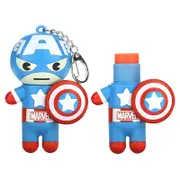 Lip Smacker, Marvel Captain America, Lip Balm, Red, White & Blue-Berry, 0.14 oz (4 g)