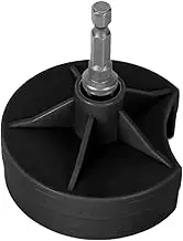 Quick Knit Circular Knitting Machine Adapter with Hex Bit, ABS Iron Lightweight Portable Crochet Machine Adapter for 48 40 22 Needle Knitting Machine (Black)