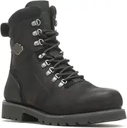 Harley-Davidson Men's Bannack 8" Performance Black Motorcycle Boots D96239