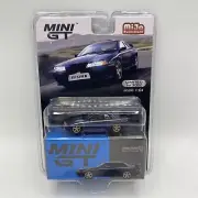 1/64 MINI GT MIJO EXCLUSIVES NISSAN SKYLINE GT-R R32 NISMO S-TUNE DARK BLUE