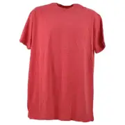 Wright Ditson Plain Blank Red Adults Short Seeve Crew Neck Tshirt Tee X-Large