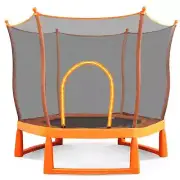Toddler Trampoline with Enclosure Net & Balls