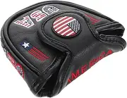MUELODSIC Golf Headcovers: Golf Driver Hybrid Heads Covers Blade Mallet Putter Covers Club Protector for Men Women Golfers Enthusiast