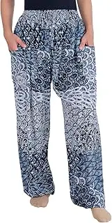 [Lannaclothesdesign] Harem Pants Hippie Boho Yoga Trousers Womens Flowy Clothing