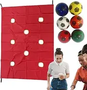 Cileznw Hole Tarp Team Building Activities,Outdoor Team Challenge Game Set | Teambuilding Toys Outdoor Sports Equipment for Teens Youth Adults