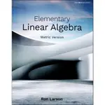 <麗文校園購>ELEMENTARY LINEAR ALGEBRA METRIC VERSION  LARSON 9786269793150