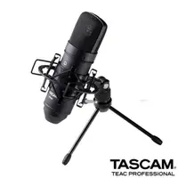 在飛比找PChome24h購物優惠-TASCAM 電容式麥克風 TM-80(B) 黑色