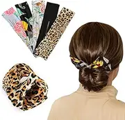 Deft 5-Piece Twister Hair Bun Maker - Flexible Donut Buns & French Twist Hair Tie