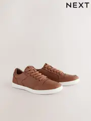 Tan Brown Smart Casual Trainers (505538) | $69