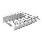 matador stainless steel skewer rack and skewers